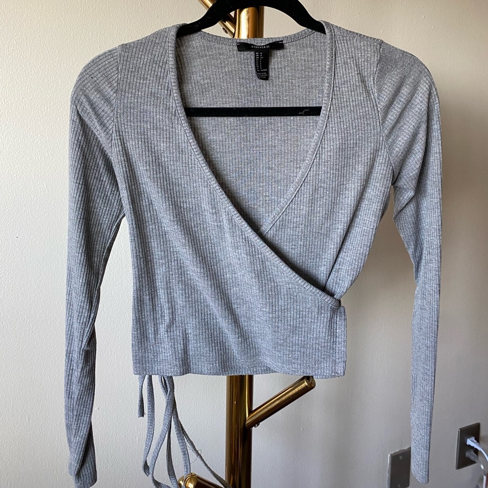 Wrap cardigan